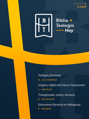 cover image of Biblia y Teología Hoy (Diciembre-2023)